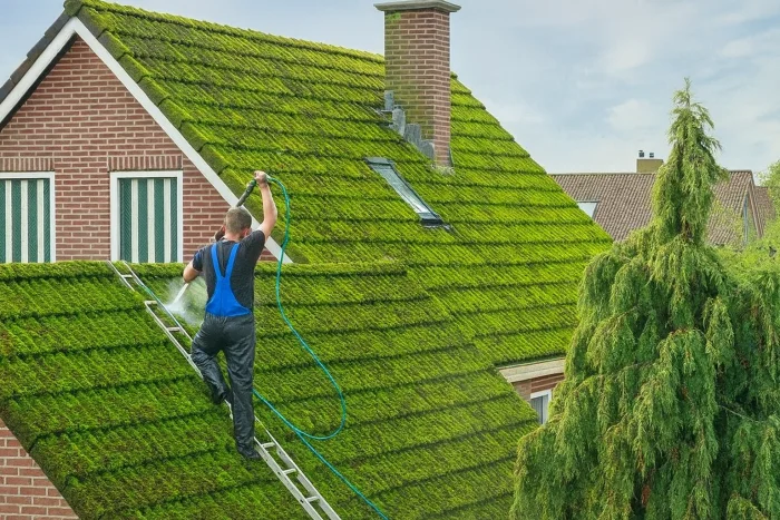 Rimozione del muschio dai tetti a Lamezia Terme 88046 e manutenzione delle grondaie